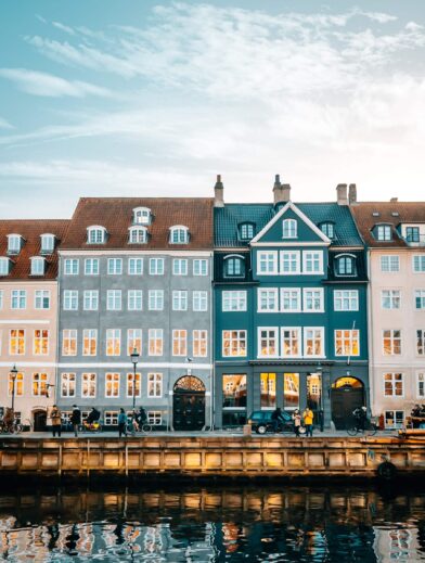 Gekleurde huisjes Nyhavn